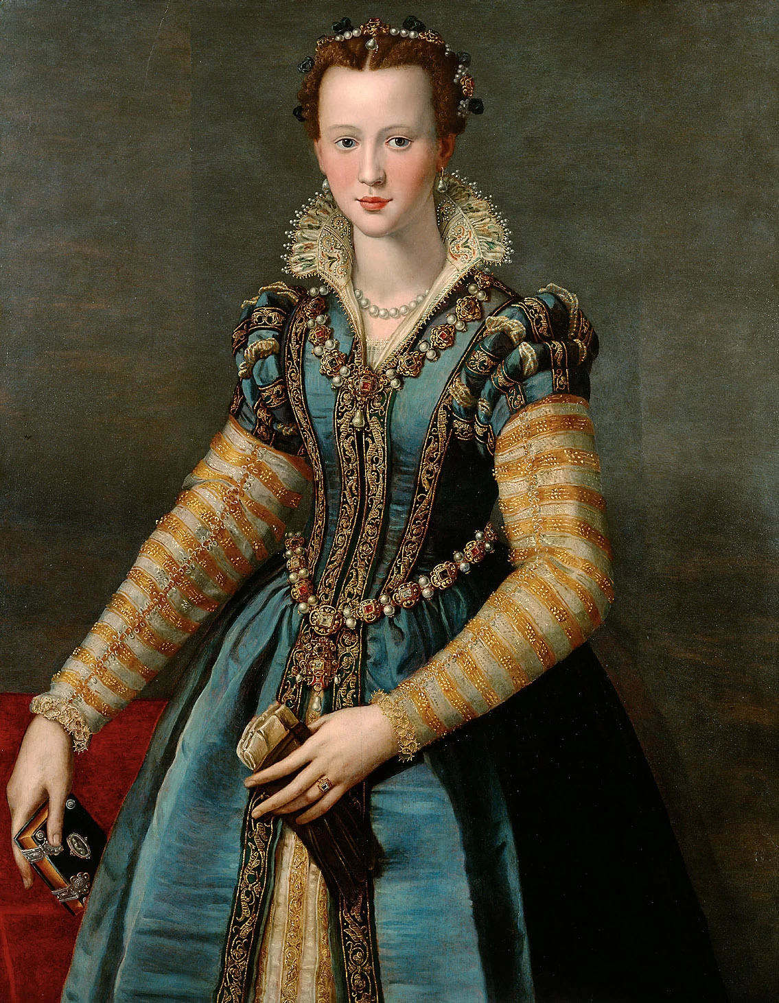 147-Ritratto di dama, tradizionalmente identificata con Maria de' Medici -Kunsthistorisches Museum, Vienna